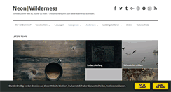 Desktop Screenshot of neonwilderness.net