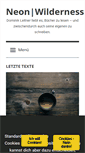 Mobile Screenshot of neonwilderness.net